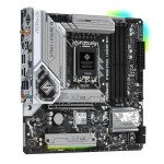 แอสร็อค B760M STEEL LEGEND WIFI Socket LGA1700 Intel B760 Chipset Micro-ATX System Board